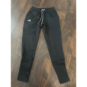 NWT Adidas PrimegreenTraining Pants Slim Fit Track Zippered Ankle Black Women's